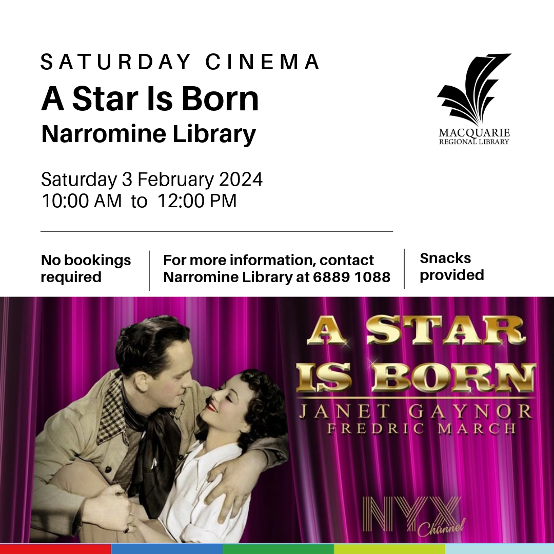 Saturday Cinema @ Narromine Library